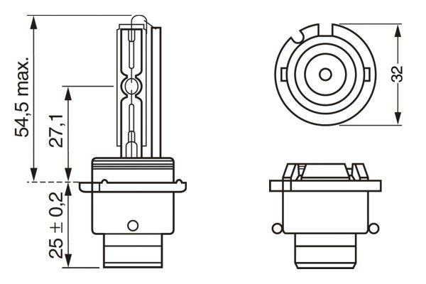 BOSCH 1987302852 Ampül - . Görsel