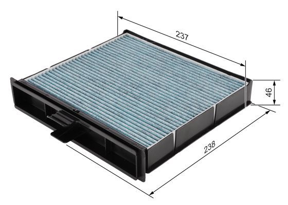 BOSCH 0986628527 Kabin Filtresi - . Görsel