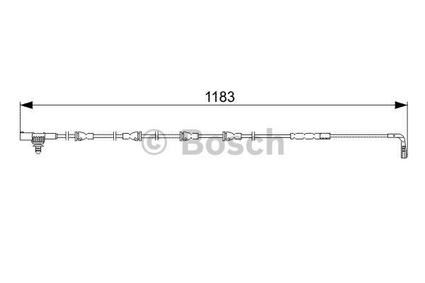 BOSCH 1987473031 Fren Balata Fısı Arka - . Görsel