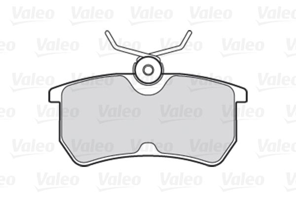 VALEO 670431 Fren Balatası Arka - . Görsel