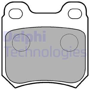 DELPHI LP590 Fren Balatası Arka