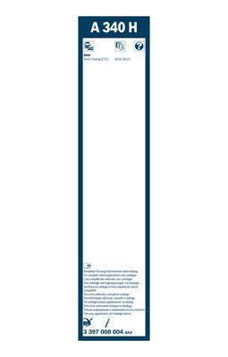 BOSCH 3397008004 Arka Cam Sileceği Aerotwin - . Görsel