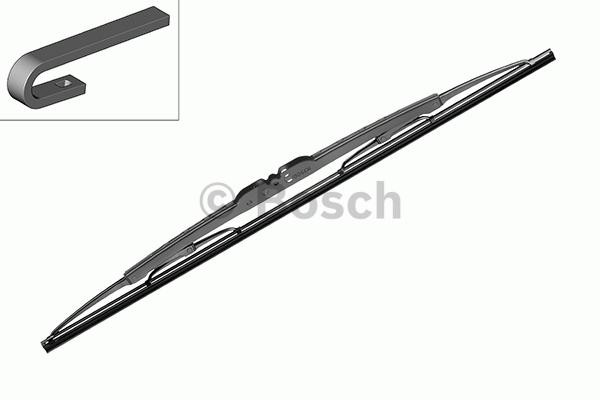 BOSCH 3397004760 Arka Cam Sileceği Twin - . Görsel