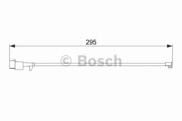 BOSCH 1987474575 Arka Fren Balata İkaz Kablosu - . Görsel