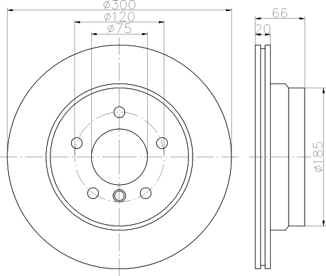 BOSCH 0986479263 Arka Fren Aynası - . Görsel
