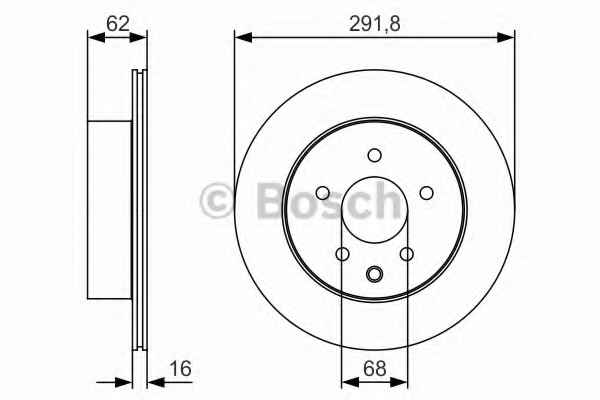 BOSCH 0986479S31 Arka Fren Aynası - . Görsel