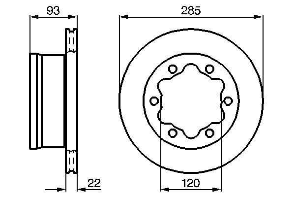 Arka Fren Aynasi Sprinter 2D0615601B - . Görsel