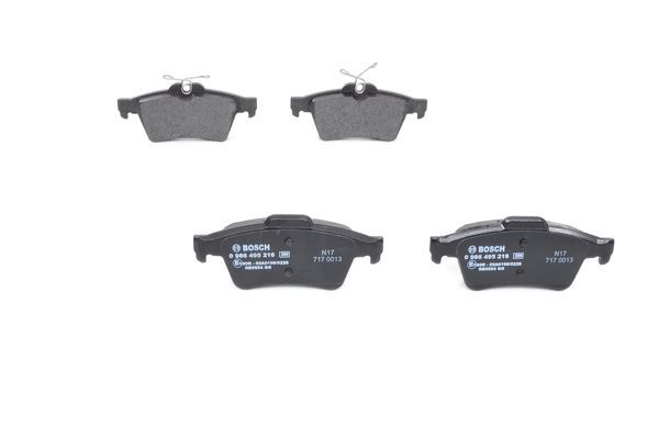 BOSCH 0986495216 Fren Balatası Arka - . Görsel