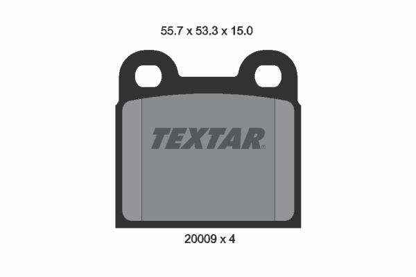 TEXTAR 2000906 Fren Balatası Arka