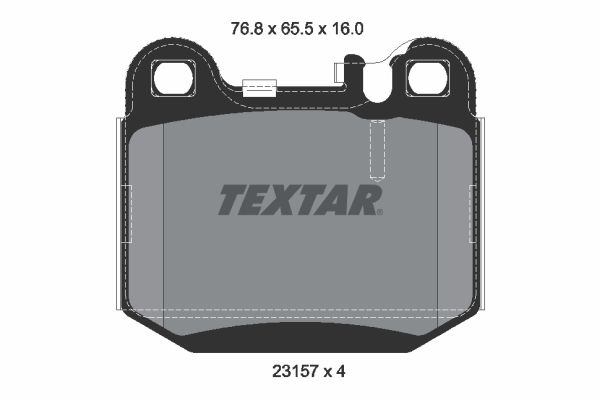 TEXTAR 2315702 Fren Balatası Arka