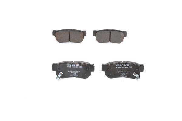 BOSCH 0986494635 Arka Fren Balatası - . Görsel