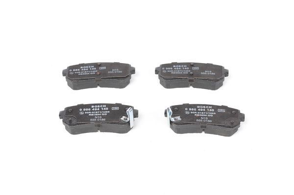 BOSCH 0986494140 Fren Balatası Arka - . Görsel