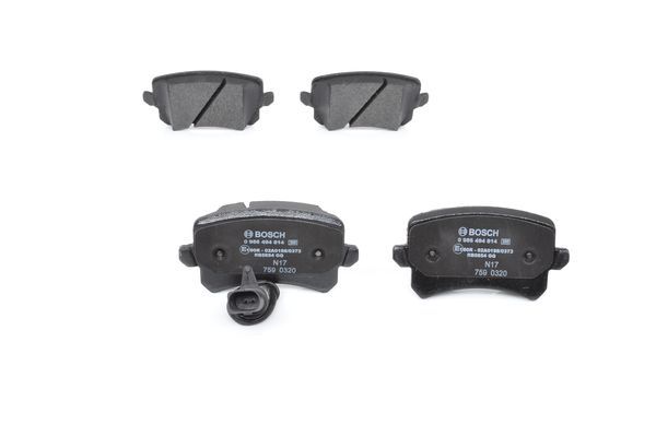 BOSCH 0986494814 Arka Fren Balatası - . Görsel
