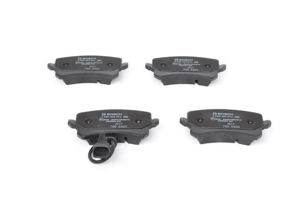BOSCH 0986494814 Arka Fren Balatası - . Görsel