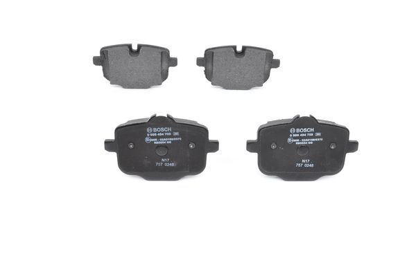 BOSCH 0986494759 Arka Fren Balatası - . Görsel