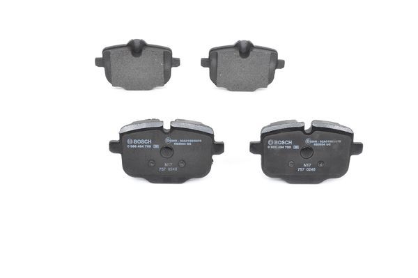 BOSCH 0986494759 Arka Fren Balatası - . Görsel