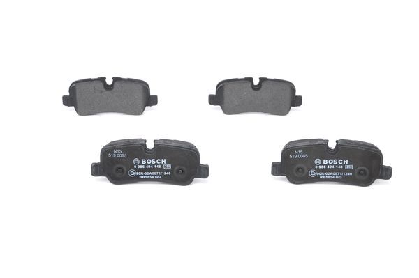 BOSCH 0986494148 Fren Balatası Arka - . Görsel