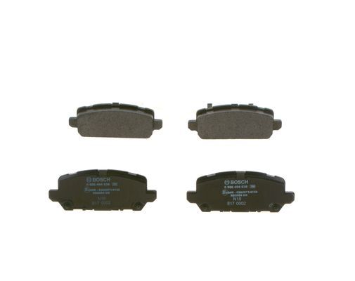 BOSCH 0986494838 Arka Fren Balatası - . Görsel