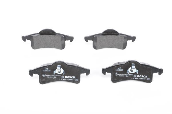 BOSCH 0986424665 Fren Balatası Arka - . Görsel