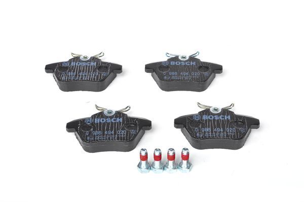 BOSCH 0986494020 Arka Fren Balatası - . Görsel