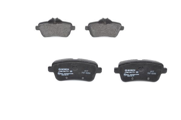 BOSCH 0986494771 Fren Balatası Arka - . Görsel