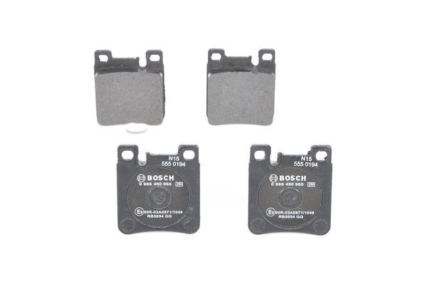 BOSCH 0986460965 Arka Fren Balatası - . Görsel