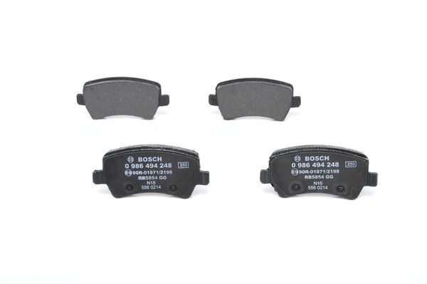 BOSCH 0986494248 Fren Balatası Arka