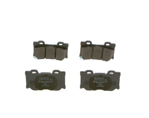 BOSCH 0986494863 Arka Fren Balatası - . Görsel
