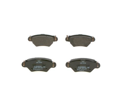 BOSCH 0986495250 Arka Fren Balatası - . Görsel