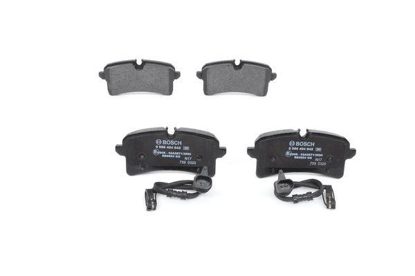 BOSCH 0986494842 Arka Fren Balatası - . Görsel