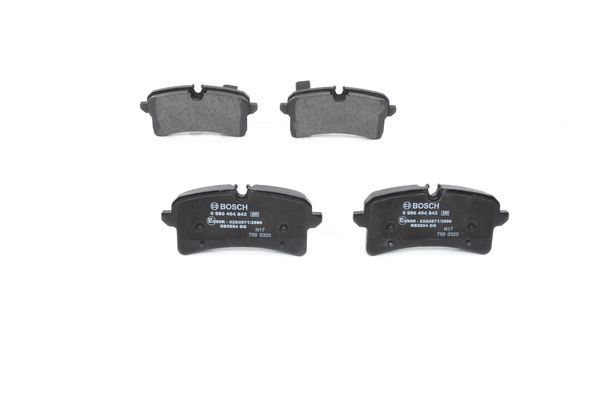 BOSCH 0986494842 Arka Fren Balatası - . Görsel