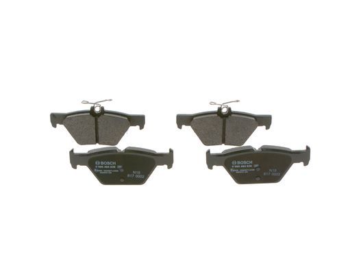 BOSCH 0986494836 Arka Fren Balatası - . Görsel