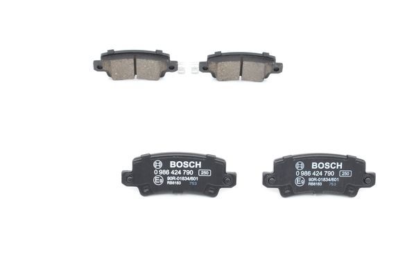 BOSCH 0986424790 Arka Fren Balatası - . Görsel