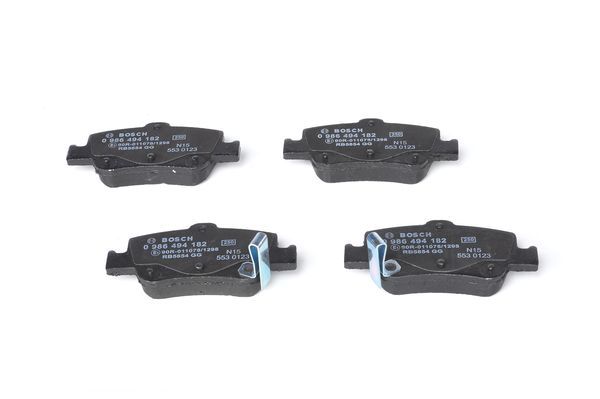 BOSCH 0986494182 Fren Balatası Arka - . Görsel