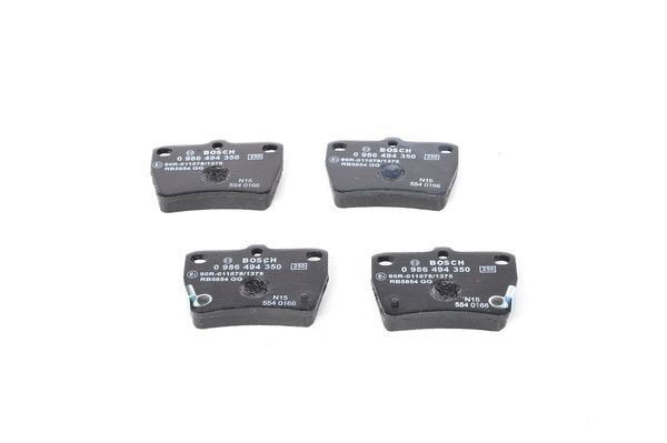 BOSCH 0986494350 Arka Fren Balatası - . Görsel