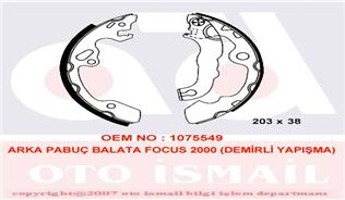 VALEO 562648 Fren Balatası Arka - . Görsel