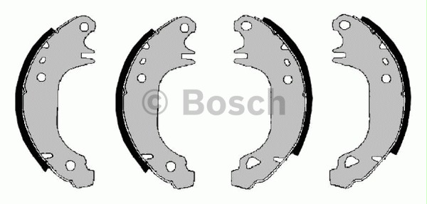 BOSCH F026004275 Fren Balatası Arka - . Görsel
