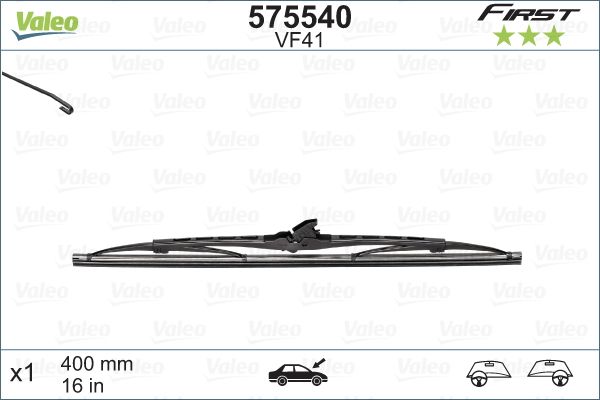 VALEO 575540 Silecek Süpürgesi Ön - . Görsel