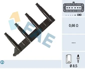Ateşleme Bobini  FAE 80236
