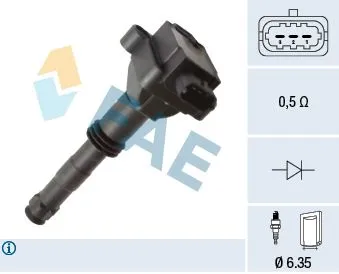 Ateşleme Bobini  FAE 80427