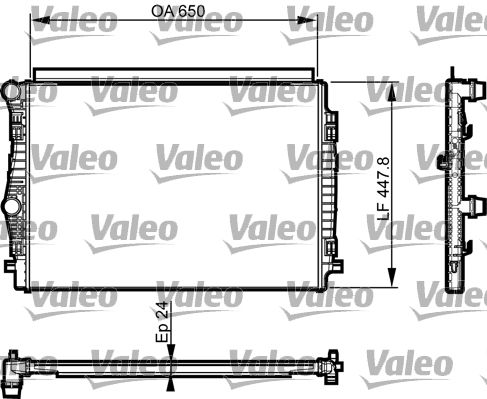 VALEO 735559 Su Radyatörü