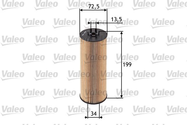 VALEO 586520 Yağ Filtresi - . Görsel