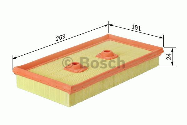 BOSCH F026400342 Hava Filtresi - . Görsel