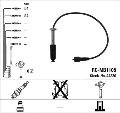 Rc-Mb1108 Ateşleme Kablosu