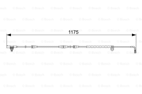 BOSCH 1987473032 Balata Fişi İkaz Kablosu - . Görsel