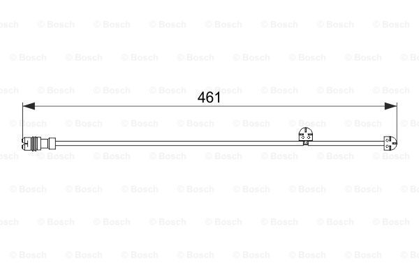 BOSCH 1987474558 Fren Balata Fısı Ön - . Görsel