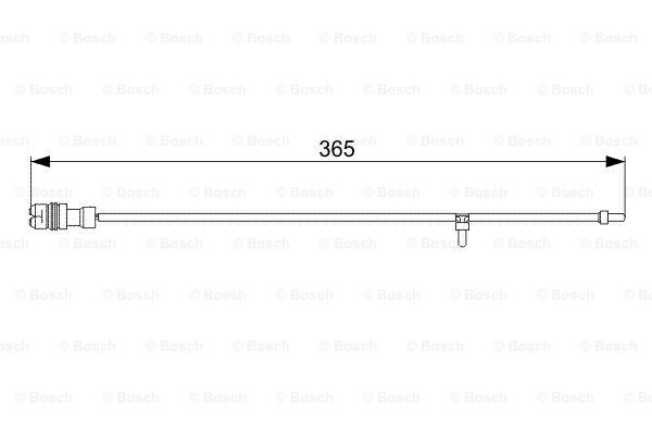 BOSCH 1987473040 Fren Balata Fısı Ön - . Görsel