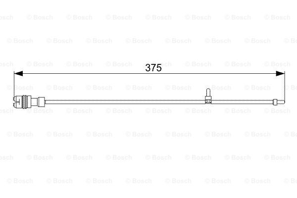 BOSCH 1987473035 Fren Balata Fısı Ön - . Görsel