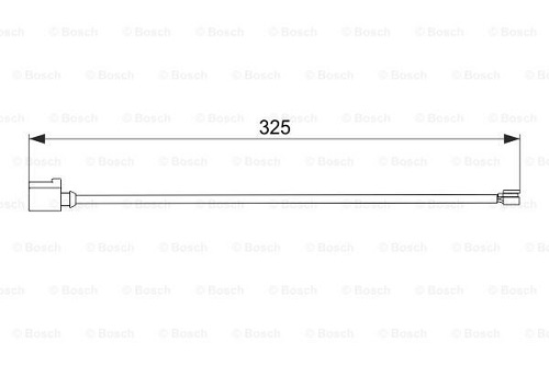 BOSCH 1987474567 Fren Balata Fısı Ön - . Görsel