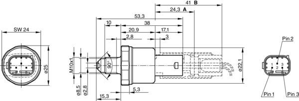 BOSCH 0265005303 Abs Ünite/Sensörü - . Görsel